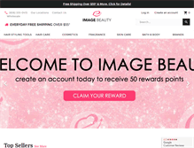 Tablet Screenshot of imagebeauty.com